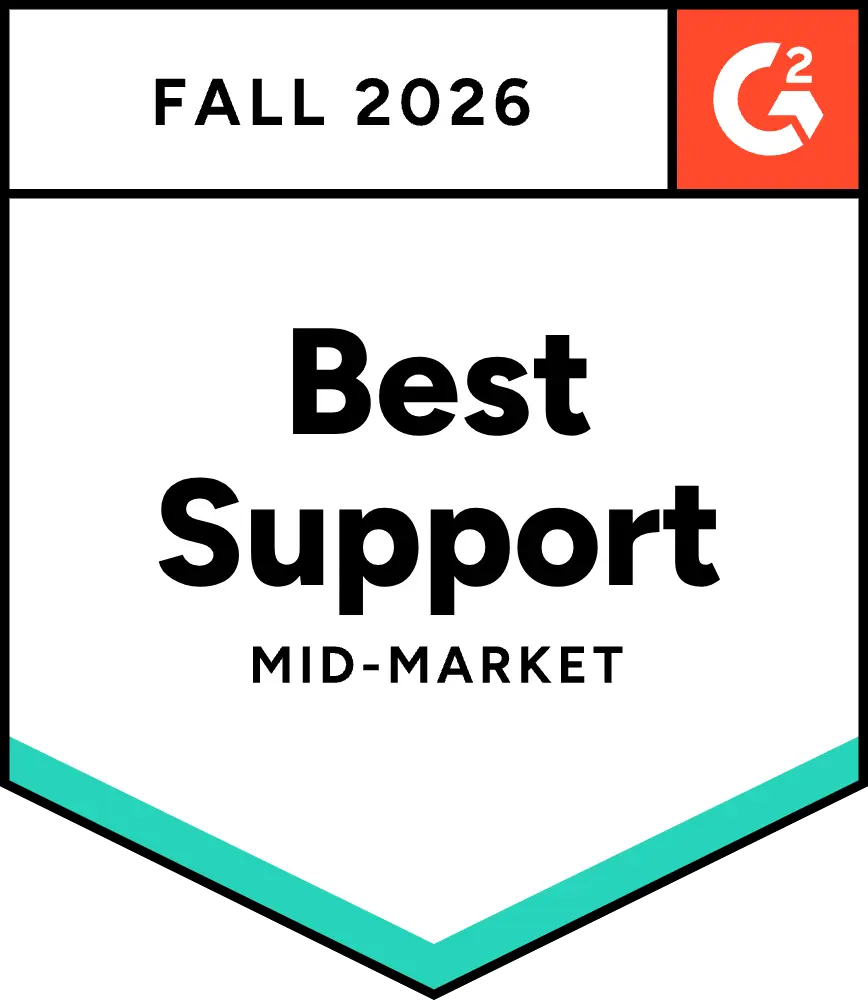 G2 Fall 2026 Best Support