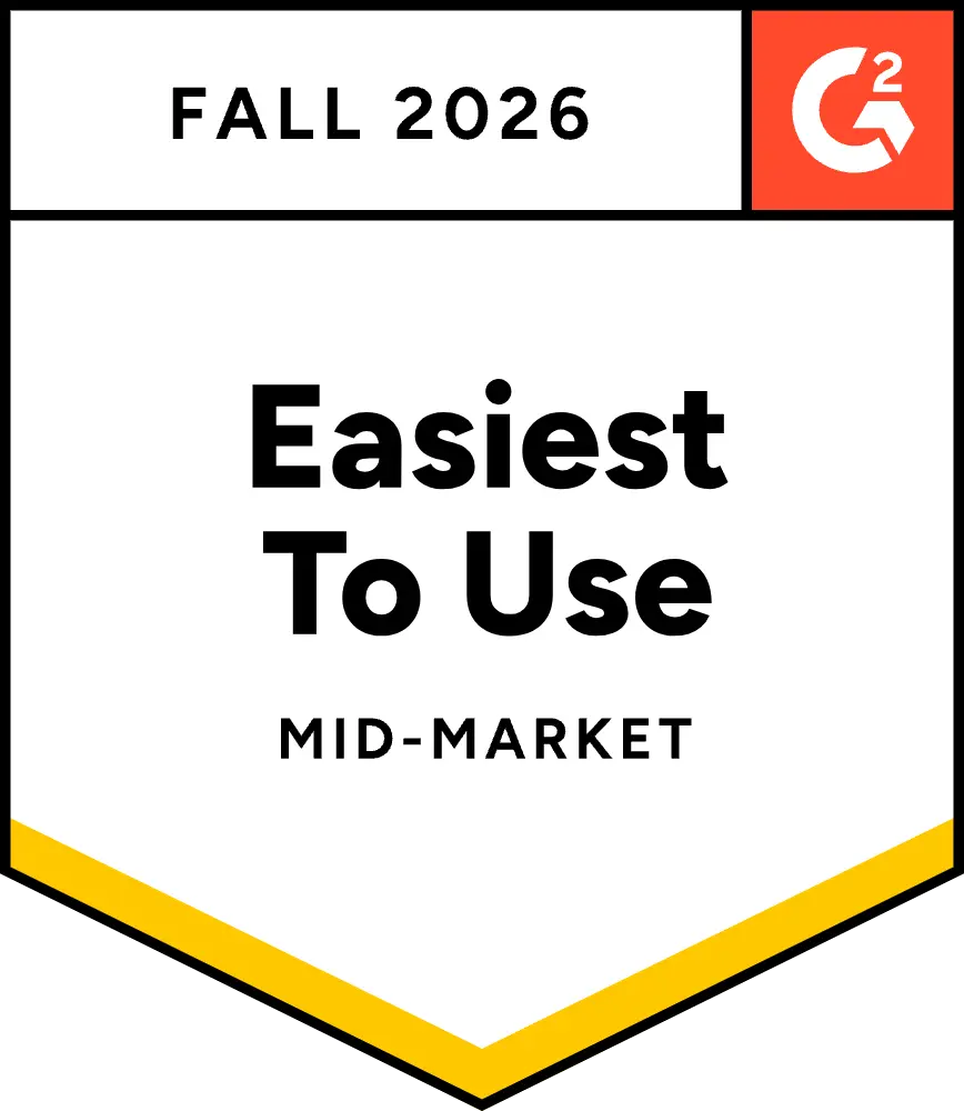 G2 Fall 2026 Easiest To Use