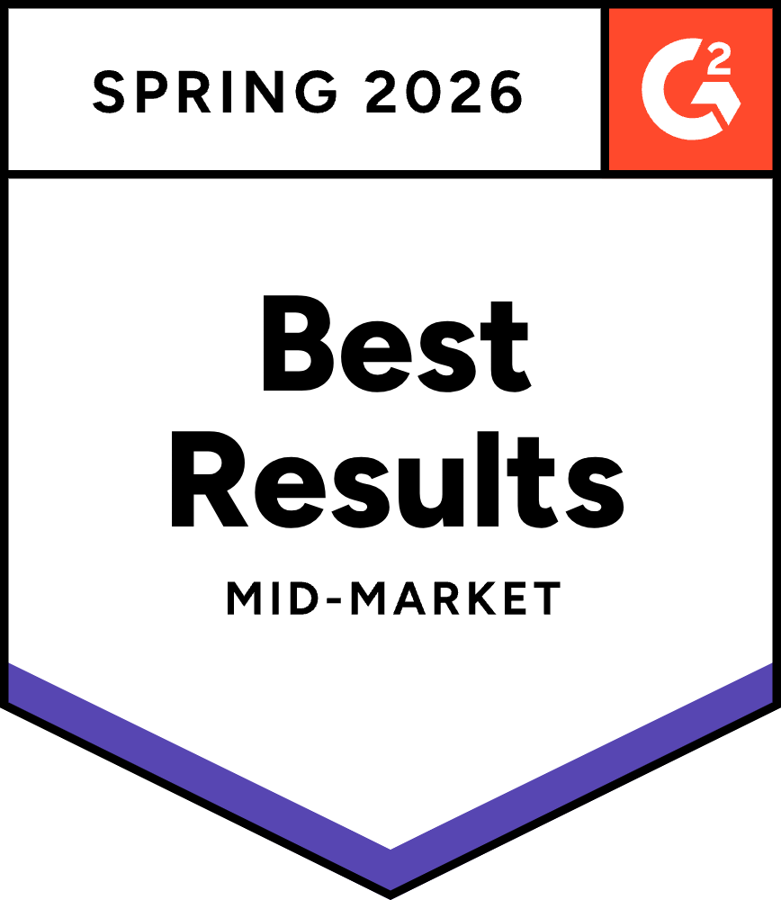 G2 Spring 2026 Best Results Mid-Market