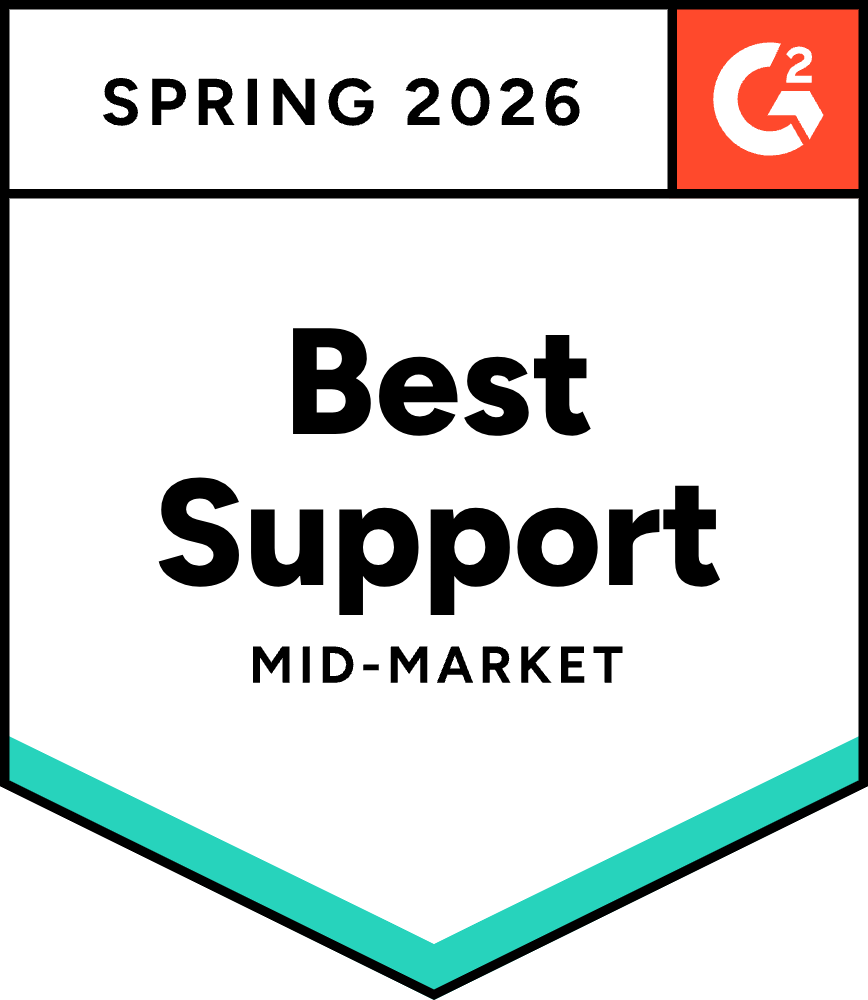 G2 Spring 2026 Best Support Mid-Market